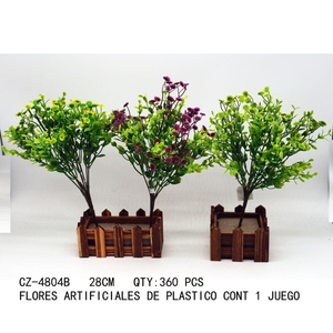 Fiori di plastica artificiale per la casa 28cm decorativo di lusso Premium creativo portatile classico - Product Image 1