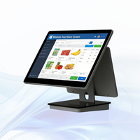 Caja Registradora Android Todo en Uno, Sistema POS para Comida, Bebidas, Teterías, Comercios Minoristas, Supermercados, Pantalla Táctil Capacitiva Inteligente