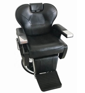 k Durable new stainless steel hair salon <b>chair</b> with <b>high</b>-end styling, golden lifting and rotating men's salon hair salon <b>chair</b> - Product Image 4