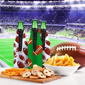 Fundas para Botellas de Cerveza Sublimables, Fundas de Neopreno Blancas con Cierre, Fundas para Latas, Aislantes para Botellas - Product Image 5