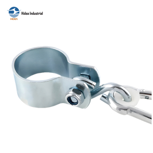 <span class=keywords><strong>Crochet</strong></span> à col rond avec <span class=keywords><strong>crochet</strong></span> pivotant en acier au carbone électrogalvanisé Acier inoxydable pour une flexibilité rotative et une connexion rapide sécurisée - Product Image 2