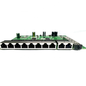 Carte PCBA de module principal de commutateur POE réseau tout Gigabit OEM 8 + 2 + 1SFP - Product Image 3