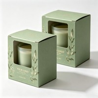 Boîte d'emballage en papier rigide personnalisée, recyclable, bon marché, prix d'usine, pour bougies parfumées, aromathérapie, huiles essentielles, cadeaux