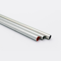 Tuyau en acier au carbone de haute qualité, acier zingué, avec services de soudage et de découpe, surface galvanisée