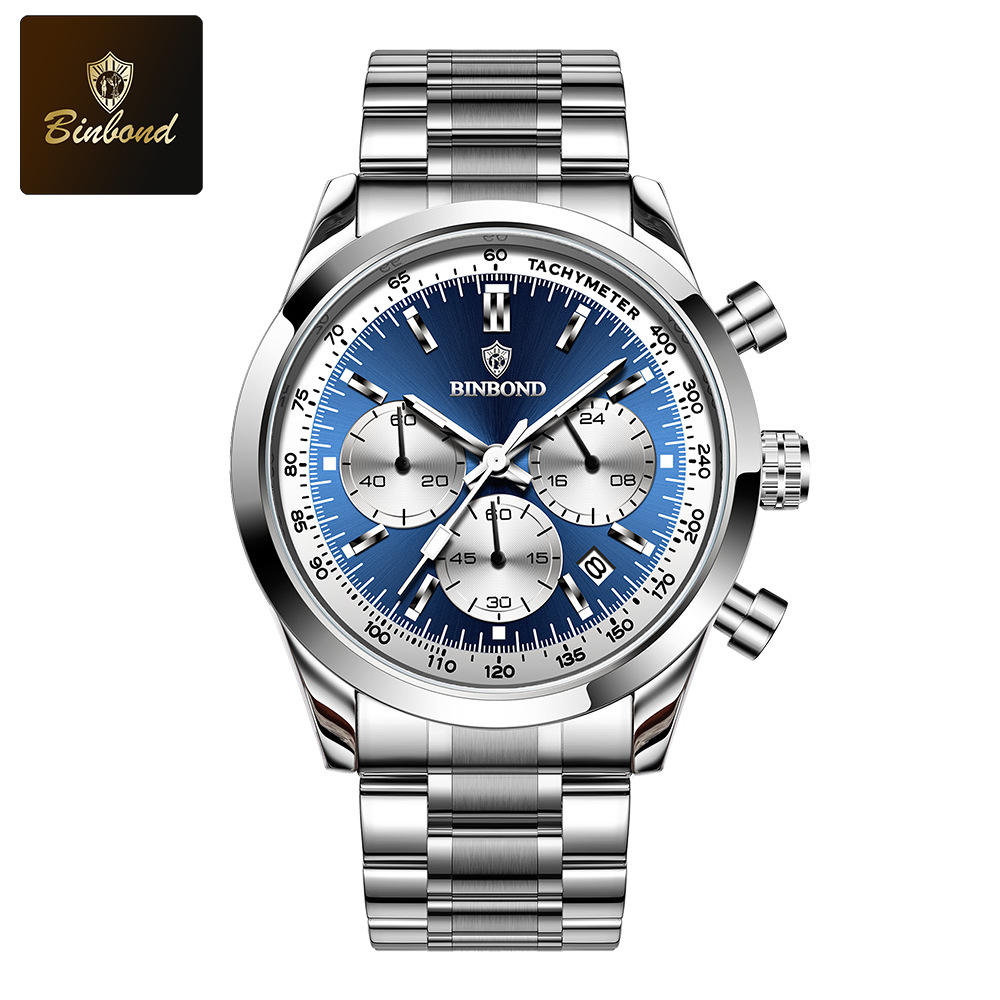 White steel-blue face