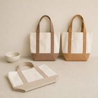Minimalist Kanvas Bez Çanta Renk Bloklu Pastel Şirin Trendy Yeniden Kullanılabilir Pamuklu Omuz Alışveriş Çantası Kadınlar için Günlük Bakkaliye Plaj Çantası