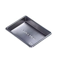 Boîte d'emballage alimentaire jetable en PET rectangulaire multicolore Wenpak pour assaisonnements, sauce soja, sushi, à emporter, personnalisable, Chine