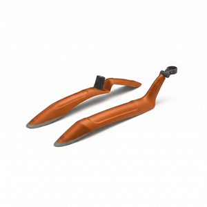 Garde-boue tout-terrain Sunnywheel à angle réglable pour fourches à suspension, pièces de vélo pour roues 24-26, installation sans outil - Product Image 1