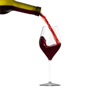6 bicchieri da vino in plastica riutilizzabili infrangibili da 380 cc, lavabili in lavastoviglie fino a 350 volte - Product Image 4