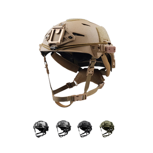 Casque tactique en fibre de carbone de qualité supérieure pour les activités extrêmes hors route et le patinage, design de coque rhombique aérodynamique avec support NVG - Product Image 2