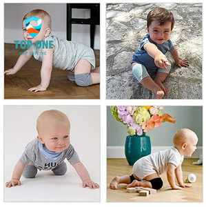 Vente chaude Top One Unisexe Bébé Genouillères Anti-Dérapant Rampant Équipement De Protection pour Les Tout-Petits 0-3 Ans - Product Image 6