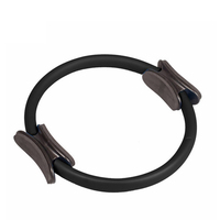 Cincin Pilates Logo Kustom Tahan Lama, Alat Latihan Magic Circle untuk Yoga dan Pilates Studio