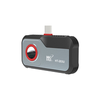 Caméra thermique infrarouge haute résolution Hti Ht-203u, caméra thermique infrarouge pour téléphone portable, caméra thermique intelligente Android