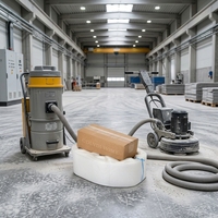 Sacs de rechargement pliables en plastique épais pour dépoussiéreur industriel, sacs d'extraction de poussière haute densité, sacs pour aspirateur industriel