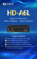 Huidu HD-A6L Dual-mode Async dan Sync Player kotak mengirim pengontrol LED untuk LED layar penuh warna