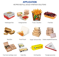 Efficiënte Cake Lunch Achthoekige Doos Productiemachines Fruit Groente Boxes Vormen Machine