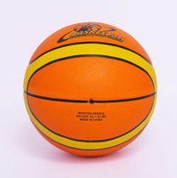 Ballon de basket en caoutchouc de haute qualité avec texture antidérapante pour un usage professionnel et amateur