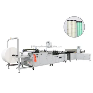 Otomotiv hava filtresi kağıt Pleating makinesi tam otomatik ağır hava filtresi kağıt katlama makinesi kamyon filtre yapma makinesi