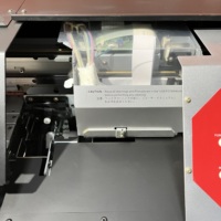 Impresora de Etiquetas Multicolor de Inyección de Tinta Eco-Solvente Digital Roland RF640A Automática Usada, Cabezal Flex DX7, Alta Velocidad 4800 DPI, Portátil