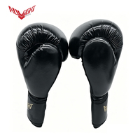 Gants de boxe pour adultes BG07-3 en PU, doux, durables, protecteurs, avec intérieur en coton recyclé écologique et fermeture auto-agrippante