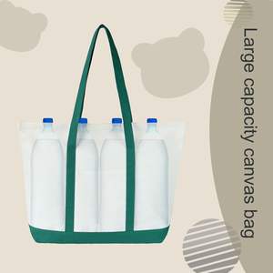 Sac fourre-tout en toile avec logo personnalisé imprimé réutilisable et économique avec un design unique - Product Image 4