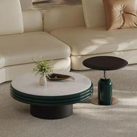 Table basse moderne de style italien, mobilier de maison, plateau en bois, design minimaliste avec rangement, idéale pour petit appartement, luxe