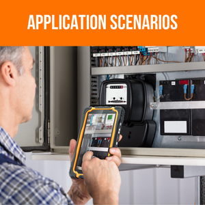 OEM t70ex 7 inch công nghiệp Android Tablet PC Octa Core 10000mAh 1000nits ánh sáng mặt trời có thể đọc được NFC Đầu đọc thẻ máy quét mã vạch - Product Image 2