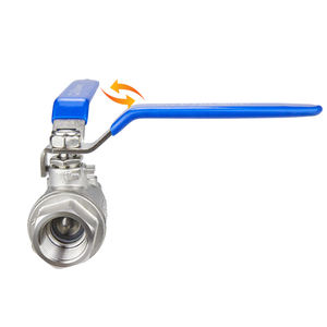 TMOK RTS DN15 1/2 "Zoll 1000WOG Edelstahl 304 316 Hebel griff Manueller Kugel hahn für Wasser OEM - Product Image 4