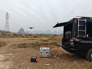 Tethered Drone Kosteneffectieve Noodverlichtingsindustrie Op Maat Gemaakte Landmeetkundige En Mapping-Inspectie En Ultralange Batterij - Product Image 2