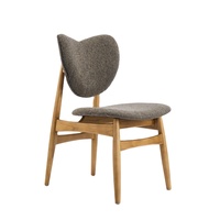Chaise de salle à manger ergonomique en bois de frêne massif de haute qualité, fabriquée à la main, écologique, moderne et sculpturale pour la maison, le bureau ou le salon