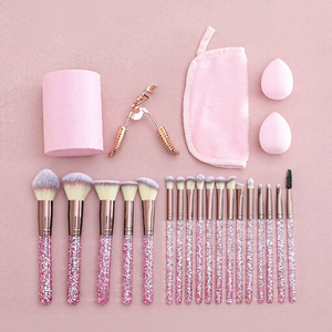 Juego de <span class=keywords><strong>Brochas</strong></span> de Maquillaje de Lujo con Pedrería, Estilo Profesional, 23 Piezas, con Caja de Regalo - Product Image 3