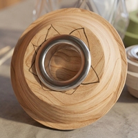Capsules en bois de luxe pour diffuseurs de parfum, personnalisables, en bois naturel, pour la décoration intérieure