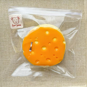 NEW Instagram Round Cheese <b>Squishy</b>-Soft Sticky Cream Mud Texture Anxiety Relief Gift for Kids Adults Office Desk Fun - Product Image 3