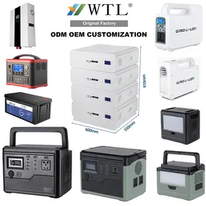 WTL OEM Outdoor Indoor Solar Powered Generator 300W 500W 600W 1000W 1200W 1500W 2000W 3000W 5000W Battery Portable Power Station