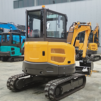 Ce EPA Chine vente chaude pelle sur chenilles 4 tonnes 5 tonnes mini pelle 5 T Digger Bagger avec accessoires en option