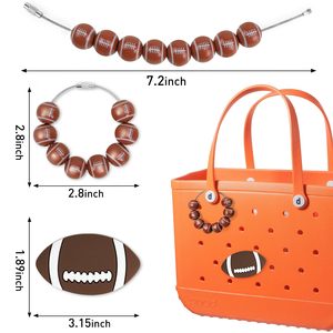 Set de Accesorios para Bolsa Bogg, Llavero con Colgantes para Bolsa Bogg, con Porta Llaves para Accesorios de Bolsa de Playa - Product Image 4