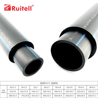Tuyau en PE flexible et durable à haute ténacité SDR11 PN16 de 20mm pour l'irrigation agricole à grande échelle