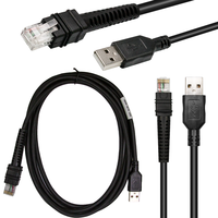 SOTESIN, escáner de código de barras de cobre puro de 3m, Cable USB a Rj50, Cable conector de lector de código QR para Zebra, LI3678-SR