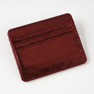 Wholesale Slim PU Leather <b>Wallet</b> <b>for</b> Men Women Minimalist Credit <b>Card</b> <b>Holder</b> Thin ID Business <b>Card</b> Case - Product Image 3