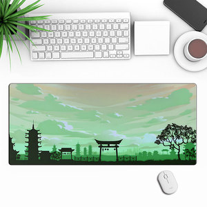 Grand tapis de souris de jeu XXL, clavier gamer sur la table, tapis de bureau rapide, anime 900x400 700X300, tapis de souris, tapis de souris japonais Dragon - Product Image 6
