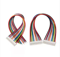 Assemblage de câble personnalisé avec connecteur de fil électrique à 2/3/4/5/6 broches 1.0mm-2.54mm JST ZH PH XH SH pour applications électroniques