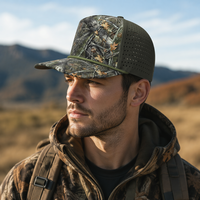 Casquette de camouflage respirante en maille de haute qualité pour activités extérieures, séchage rapide, chapeau tactique de la jungle pour la randonnée, la pêche, le camping, logo personnalisé