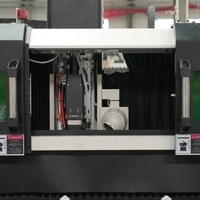 Machine de découpe laser 3015 6000W haute vitesse 70m/min pour tôle, découpeuse laser fibre CNC avec contrôle Cypcut et refroidissement par eau pour la laiton
