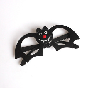 Pumpkin Shaped Halloween Glasses Orange <b>Plastic</b> <b>Frame</b> For Adults And Children Party Accessory - Product Image 3