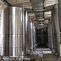 1000L 2000L Fruits Vin Fermenteur Cuve de Fermentation Cuve De Stockage De Boissons