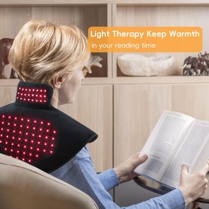 Almohadilla Térmica Inalámbrica con Logotipo Personalizado, Cómodo Tratamiento en Casa, Terapia de Luz Roja LED, Masajeador de Cuello y Hombros, Venta al por Mayor - Product Image 5