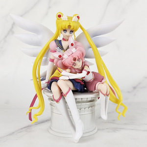 Marinaio luna Usagi Tsukino acqua ghiaccio luna 2D <span class=keywords><strong>Anime</strong></span> in PVC cartone animato giocattolo decorativo modello di cottura bambola - Product Image 2