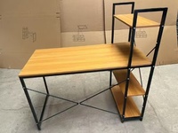 Bureau de haute qualité à prix abordable, design moderne, plateau en MDF, 4 niveaux, bureau d'ordinateur, table de bureau, table d'e-sport