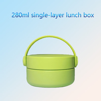 Vente en gros Conteneur à déjeuner étanche à haute capacité étanche monocouche Boîte à bento en acier inoxydable pour enfants