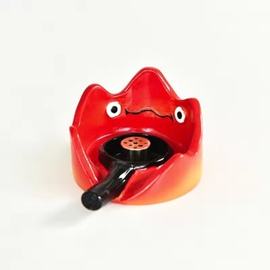 Accesorio de Anime, Castillo Móvil de Howl, Calcifer de Dibujos Animados, Portavelas con Incienso, Decoración de Escritorio - Product Image 6